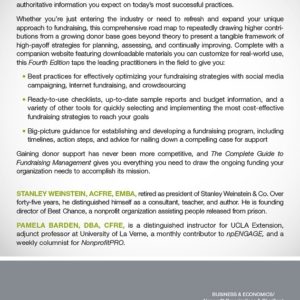 The Complete Guide to Fundraising Management, 4th Edition