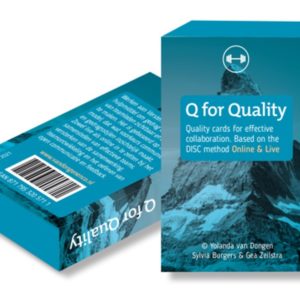Q for Quality - Quality cards for effective collaboration. Based on the DISC method.