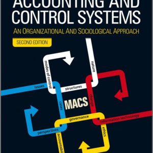 Management Accounting and Control Systems