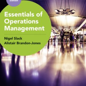 Essentials of Operations Management with MyOMLab