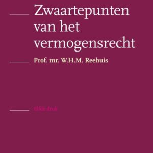 Zwaartepunten van het vermogensrecht