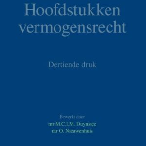 Hoofdstukken vermogensrecht