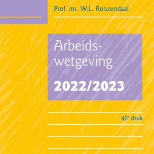 Arbeidswetgeving 2022/2023
