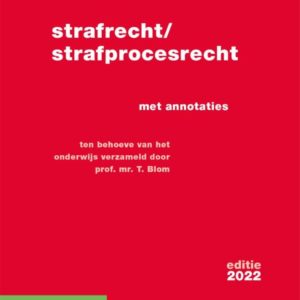 Arresten strafrecht/strafprocesrecht 2022
