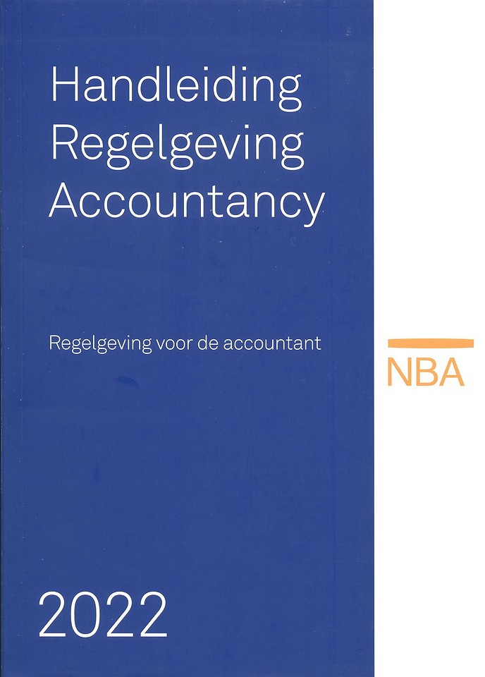 Handleiding Regelgeving Accountancy NBA 2022