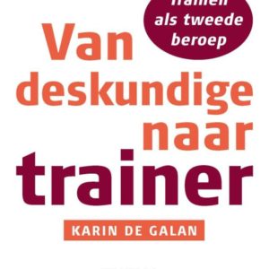 Van deskundige naar trainer
