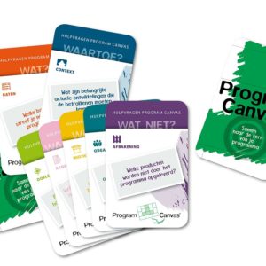 Hulpvragen Program Canvas (kaartenset)