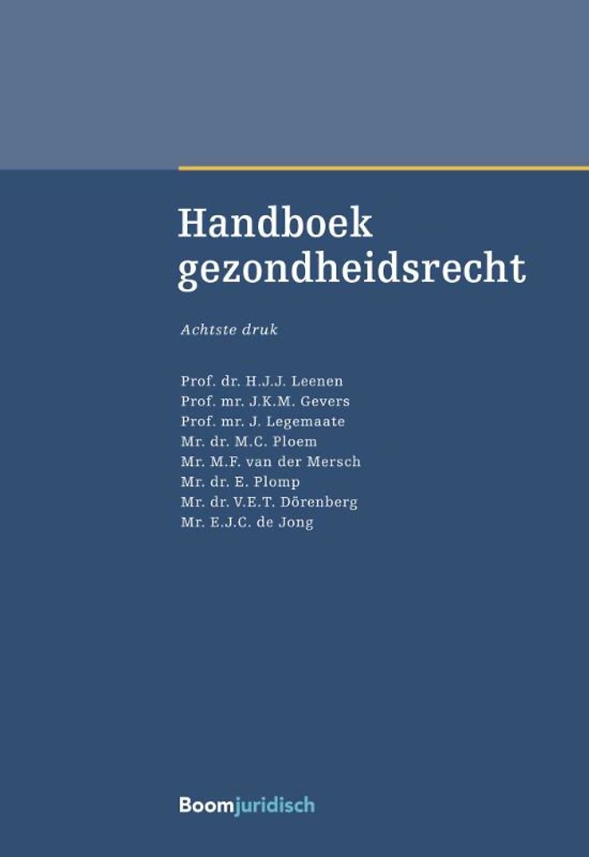 Handboek Gezondheidsrecht
