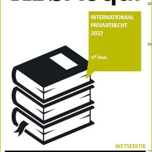 Ars Aequi Wetseditie - Internationaal privaatrecht 2022