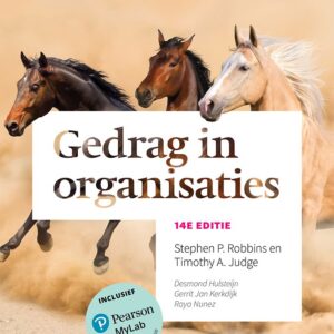 Gedrag in organisaties, met MyLab NL toegangscode