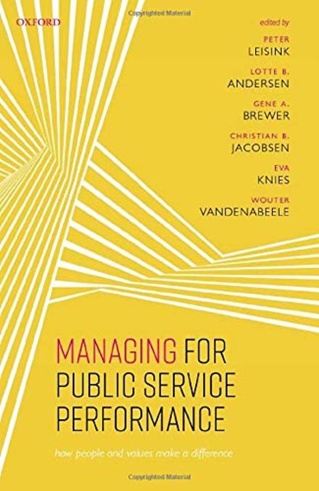 Managing for Public Service Performance